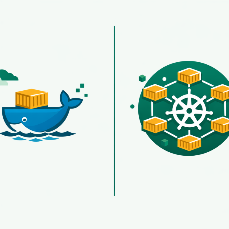 Docker vs Kubernetes comparison for DevOps beginners