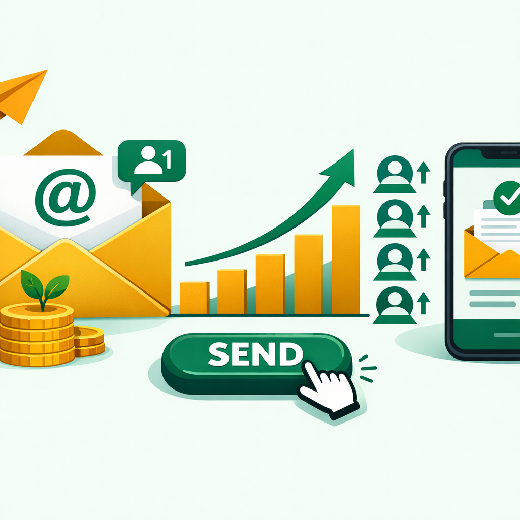 email marketing for beginners step by step guide infographic