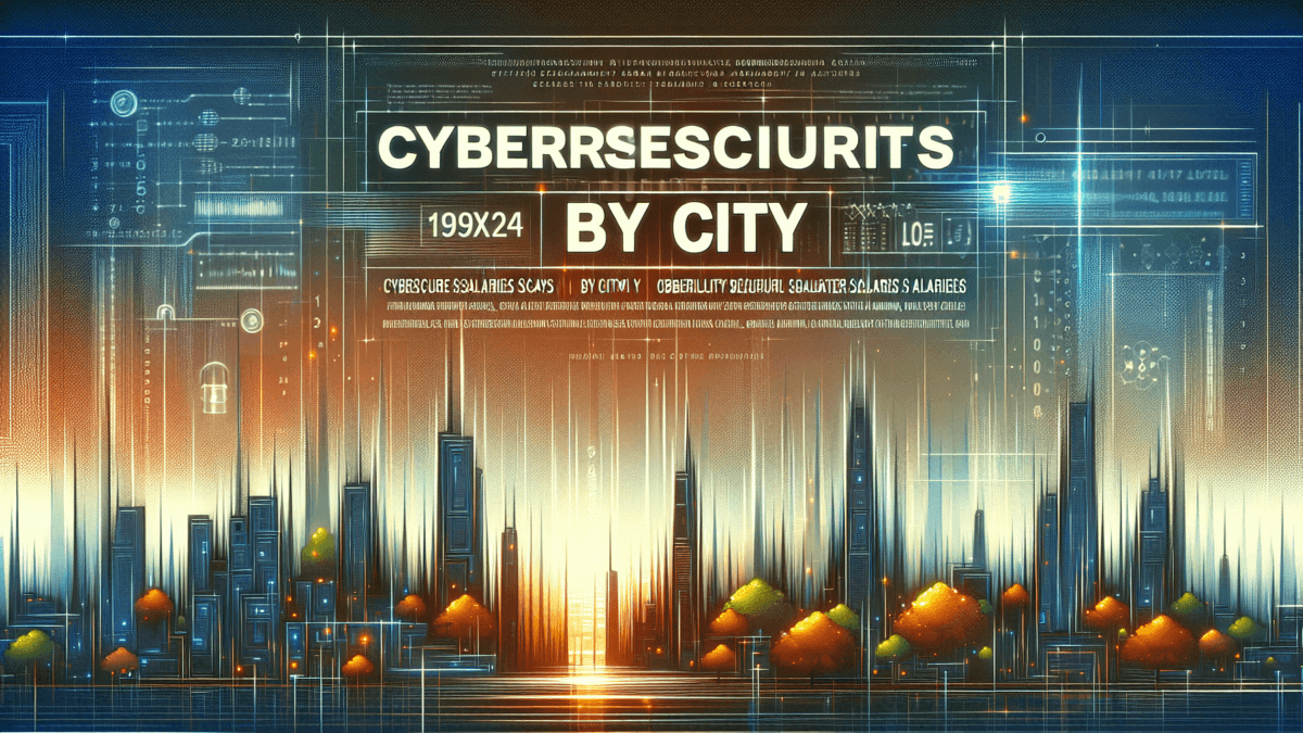 Cybersecurity Salaries by City