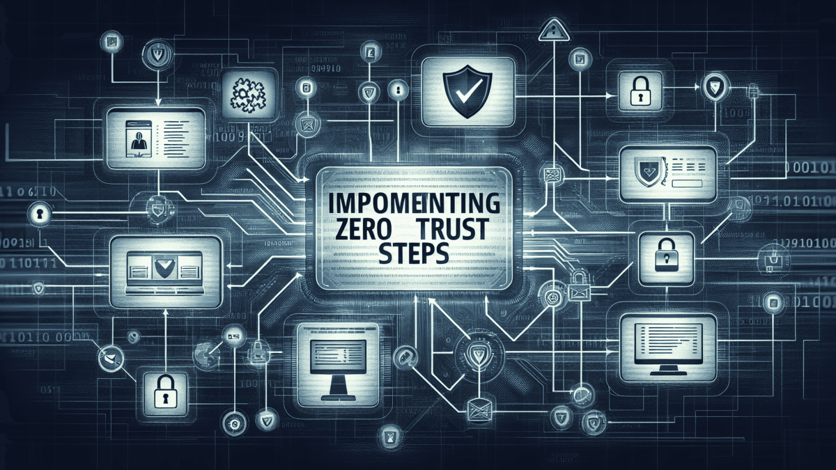 rolling out Zero Trust Steps
