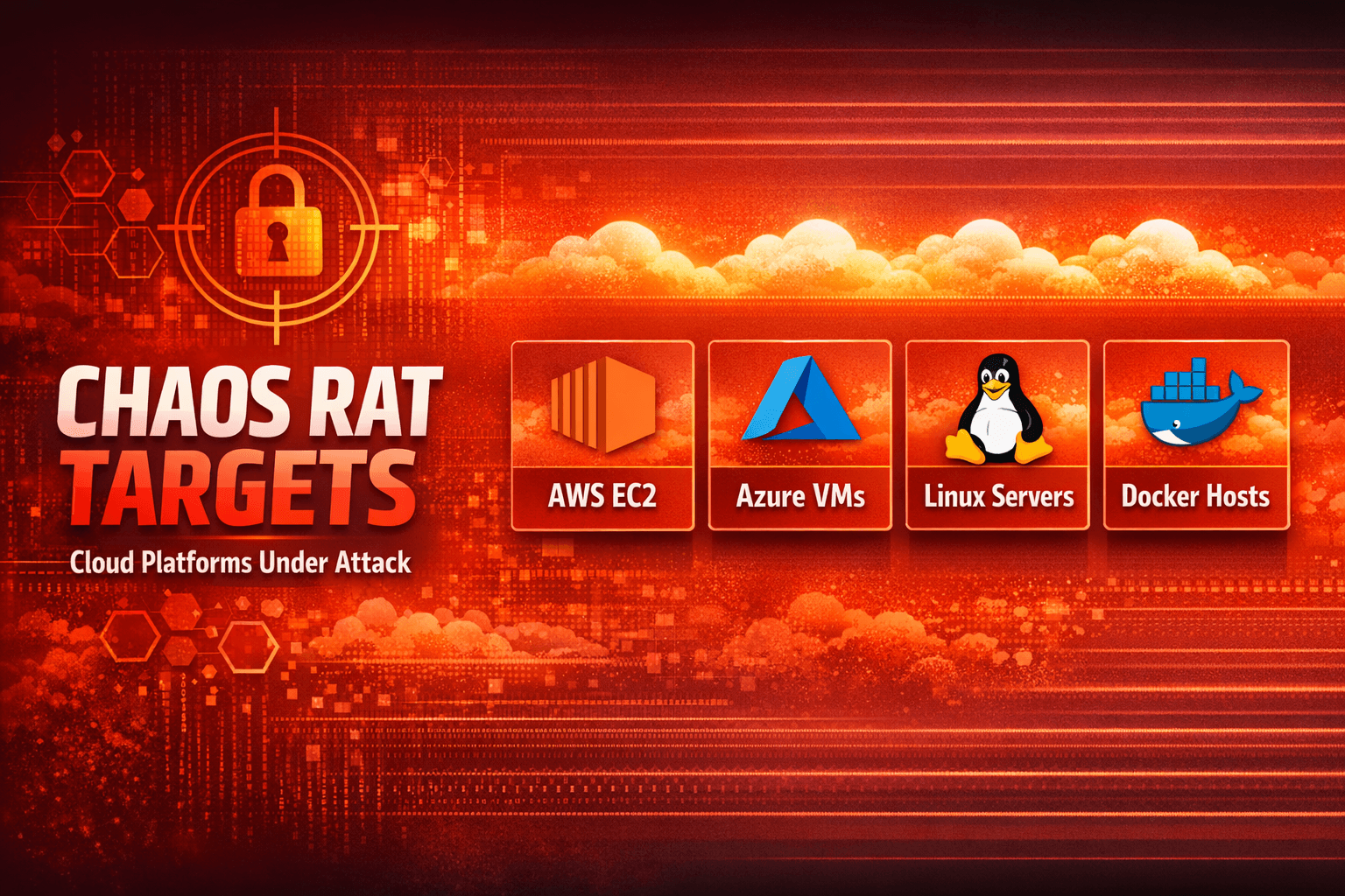 Chaos malware cloud platforms under attack horizontal banner