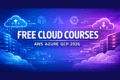 free cloud computing courses from AWS Azure and GCP in 2026