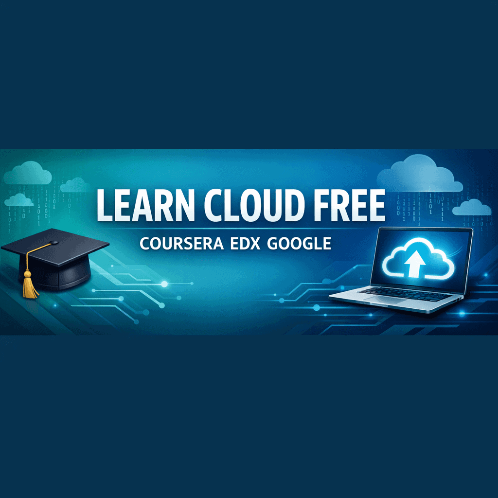 Best free cloud computing learning platforms with Coursera edX and Google