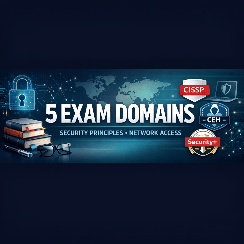 ISC2 CC free certification exam five domains study plan