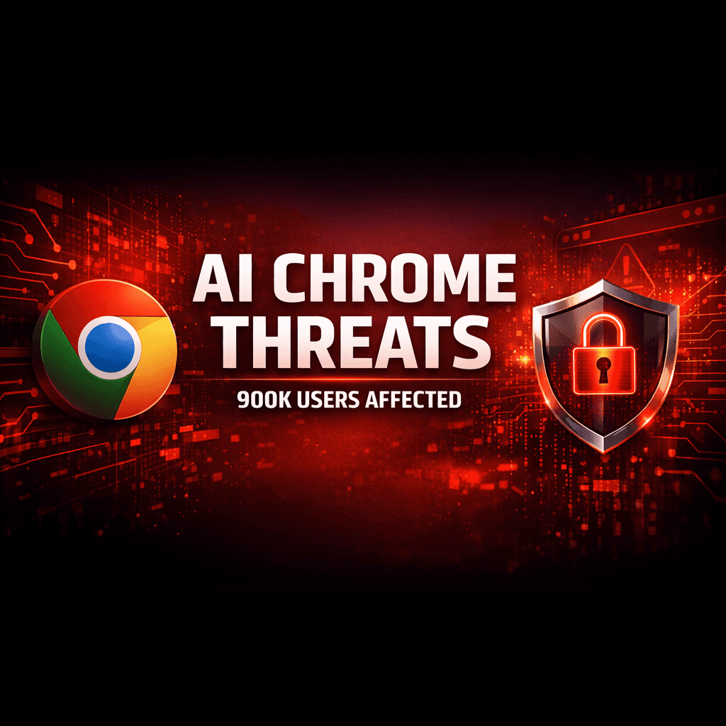 malicious AI chrome extensions stealing data from 900K users