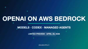 OpenAI on AWS Bedrock — Models, Codex, and Managed Agents launched April 28, 2026