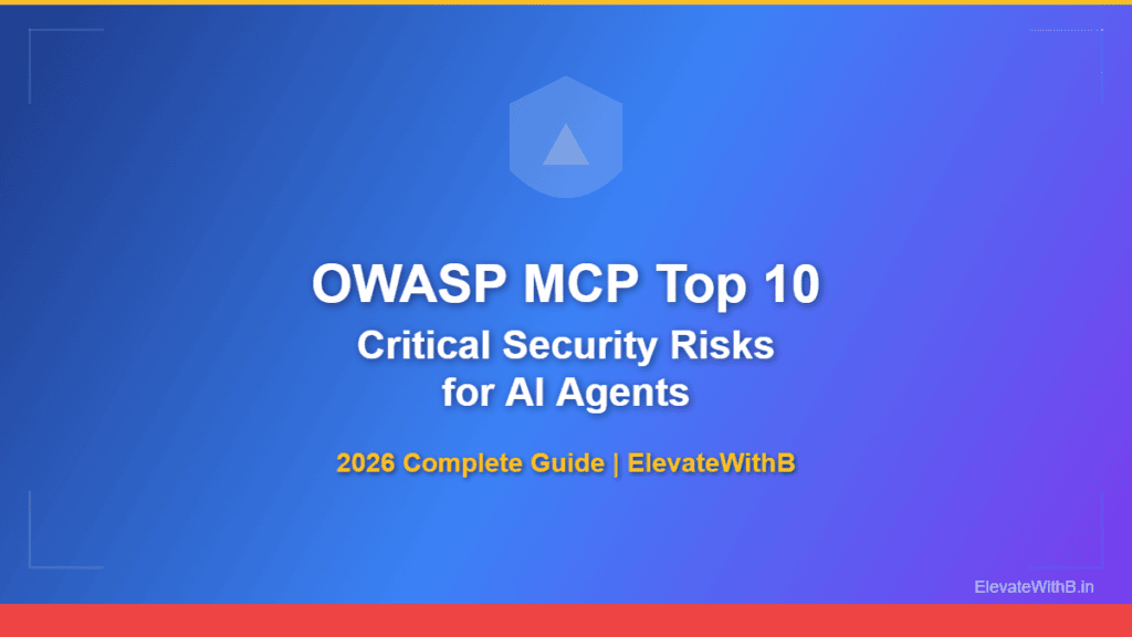 OWASP MCP Top 10 security risks for AI agents infographic 2026