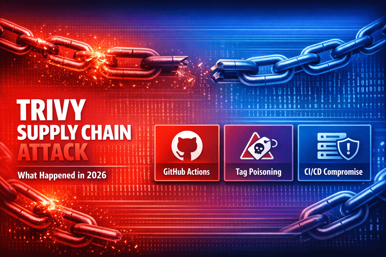 Trivy supply chain attack overview horizontal banner