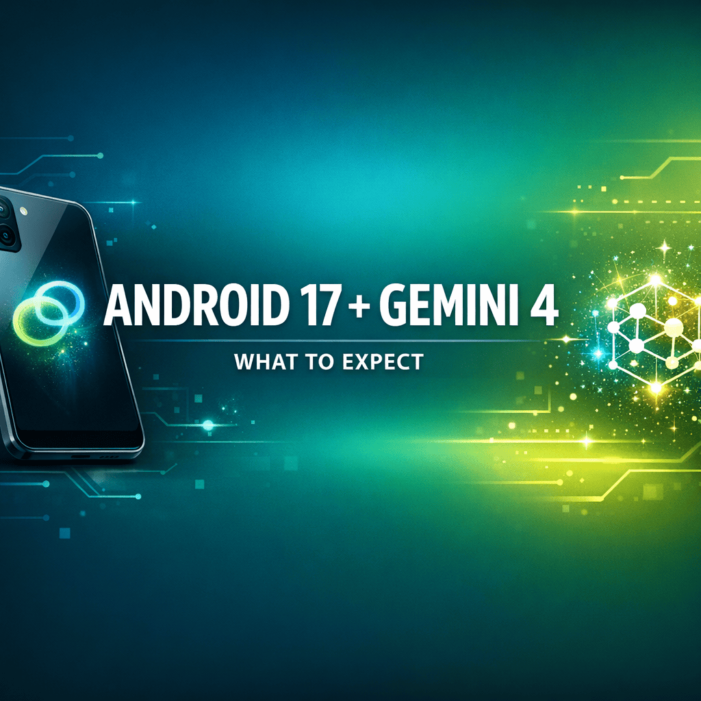 Android 17 and Gemini 4 features expected at Google IO 2026