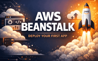 AWS Elastic Beanstalk tutorial banner deploy your first app