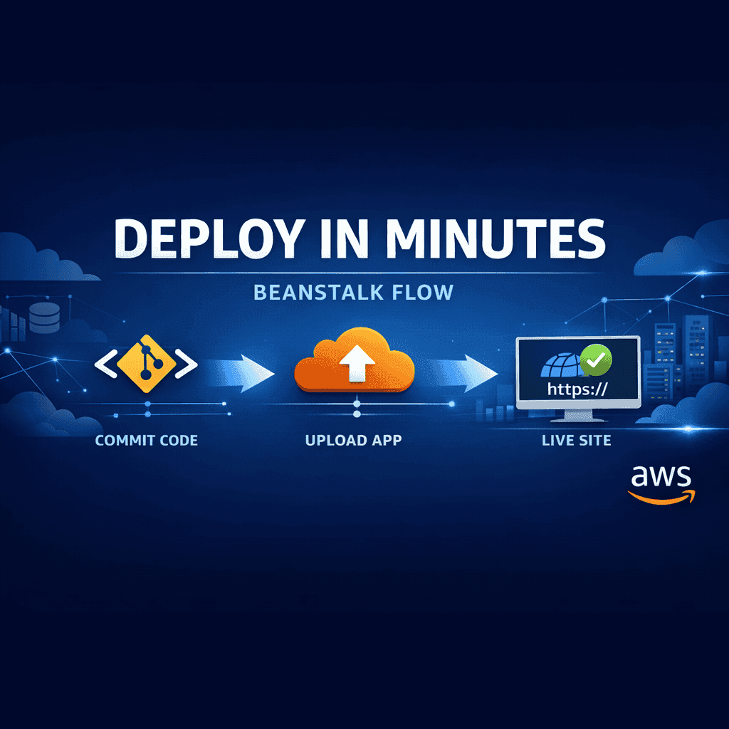 AWS Elastic Beanstalk beginner guide deploy app