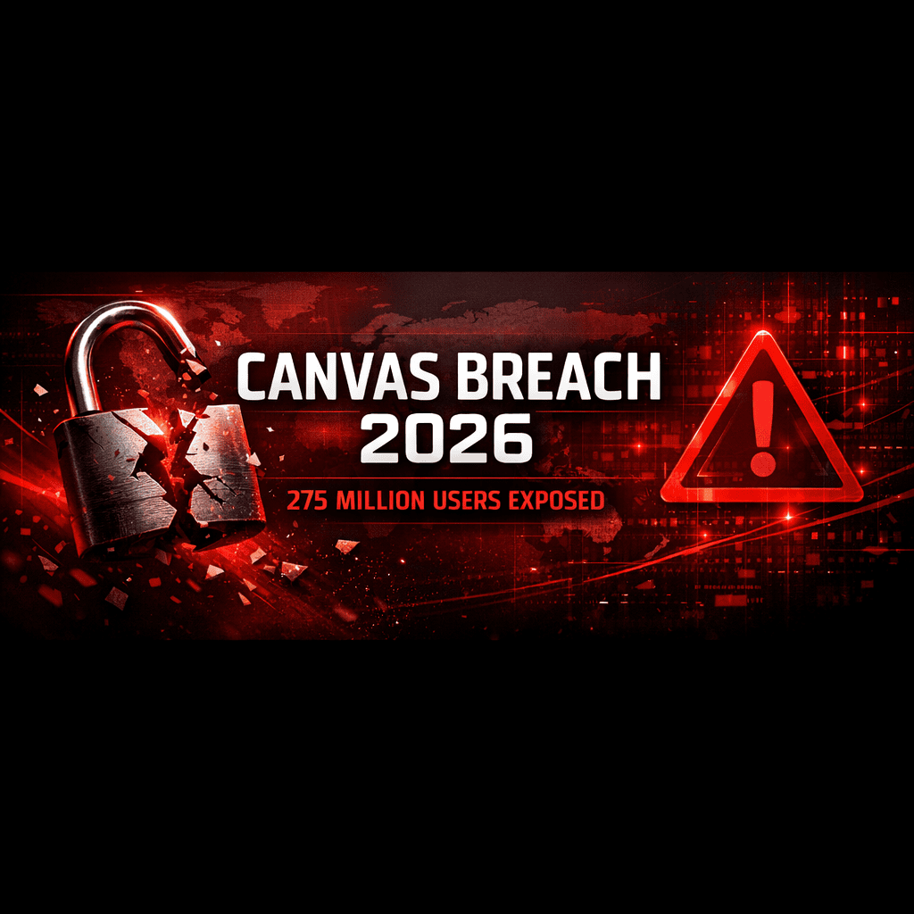 Canvas data breach 2026 exposes 275 million users