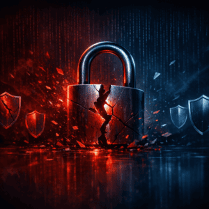 Canvas data breach 2026 featured image showing broken padlock and shield