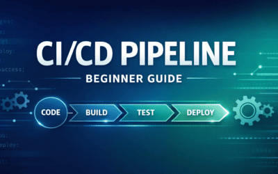 CI/CD pipeline beginner guide banner for DevOps teams