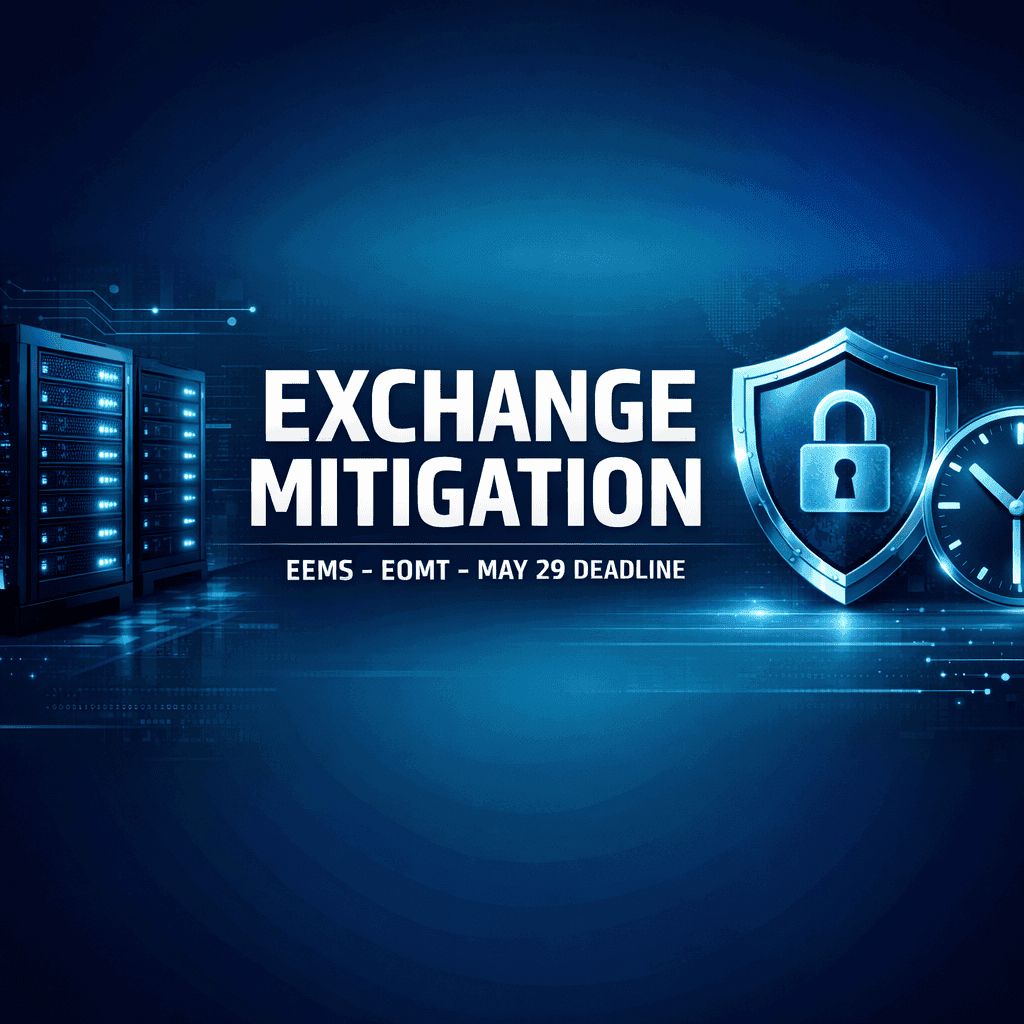 Exchange zero-day emergency mitigation EEMS and EOMT diagram