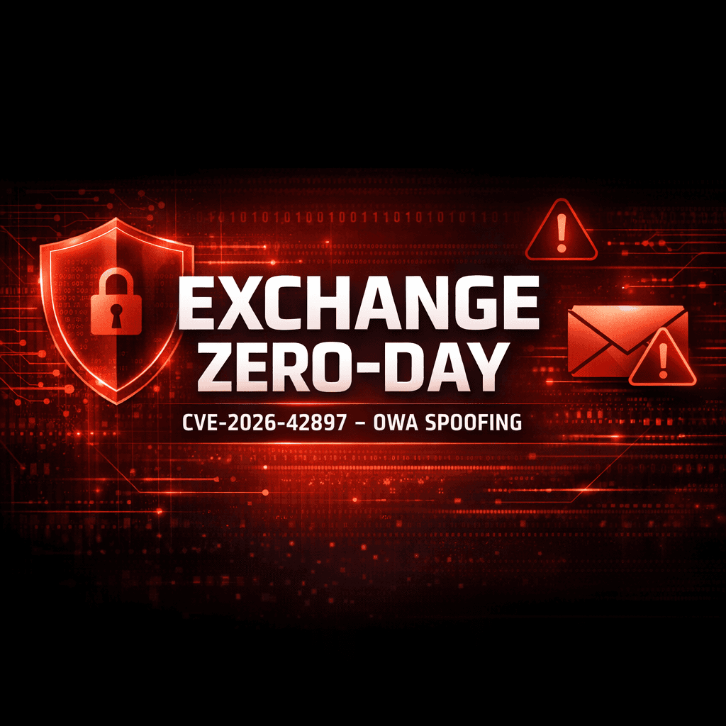 Exchange zero-day CVE-2026-42897 attack flow banner