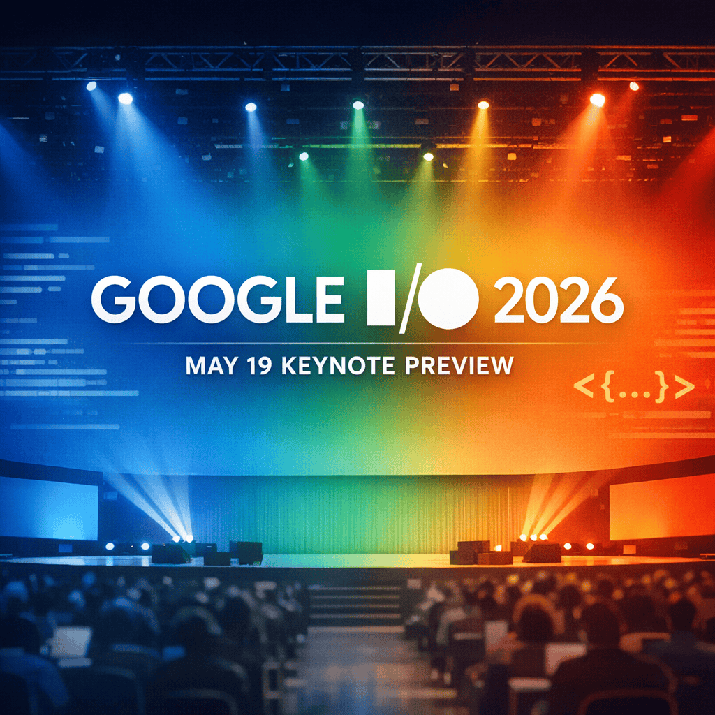 Google IO 2026 keynote preview banner
