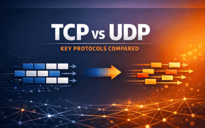 TCP vs UDP key network protocols compared banner