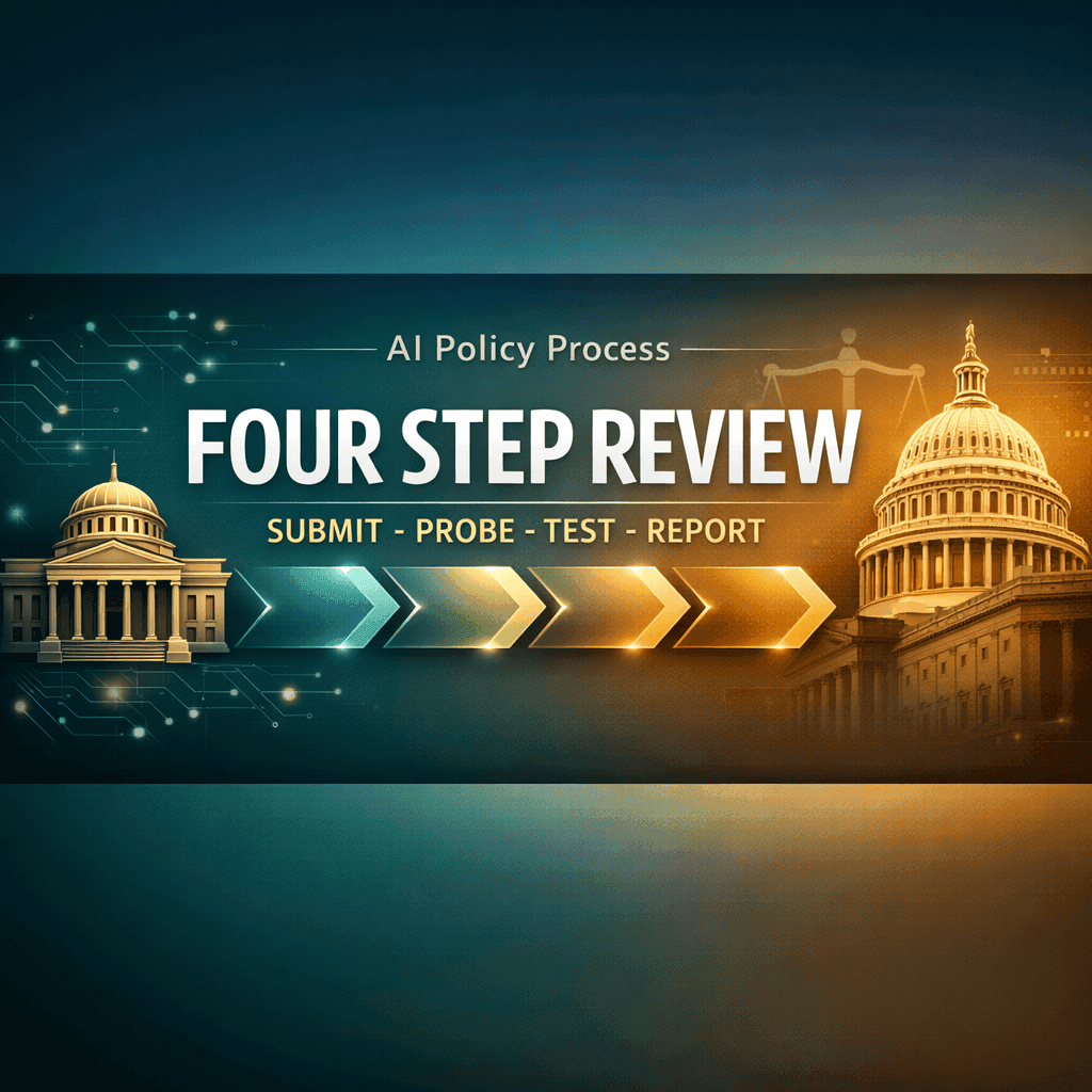 The four step US AI model testing workflow inside CAISI